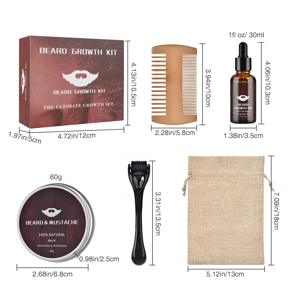 Beard Growth Kit